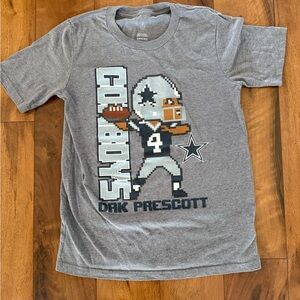NFL Dallas Cowboys, Prescott, youth tshirt, size m 10/12